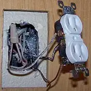 Receptacle Pulled Out of Box